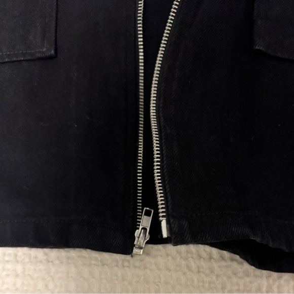 NWT Celebrity Pink Black Utility Jacket Size Large - Picture 5 of 8